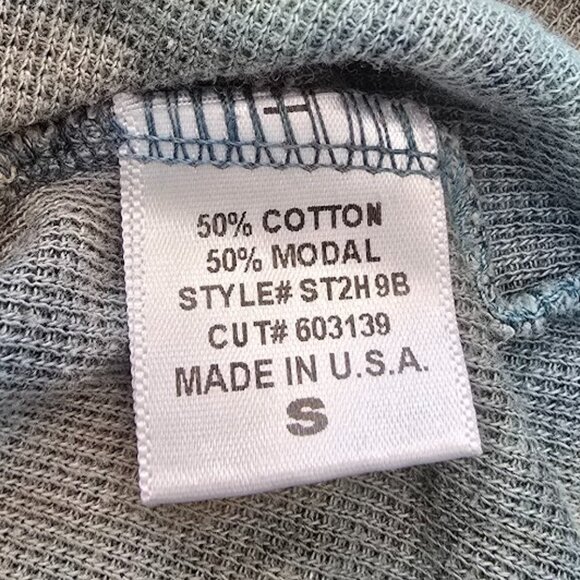 Free Society Boston Proper Burnout Camo Embellished Hoodie Yoga Sweatshirt Small - Picture 5 of 5